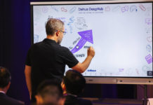 Dahua presenta una nueva pizarra interactiva DeepHub Smart Interactive Whiteboard, una pizarra interactiva