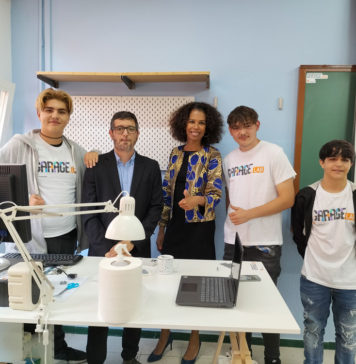 Fundación Orange e I.E.S. Francisco de Goya inauguran un nuevo GarageLab garagelab orange